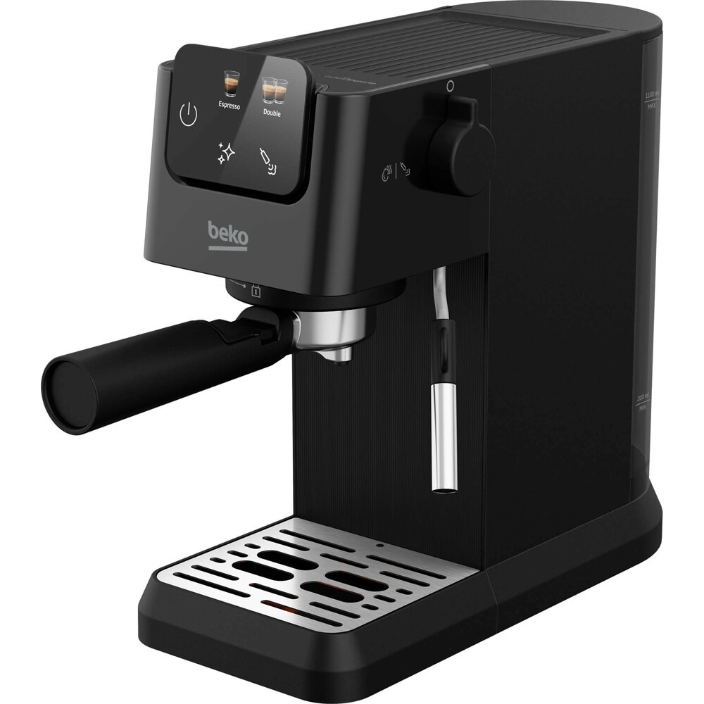 Espressor manual BEKO CaffeExperto CEP5302B, 1.1l, 1628W, 15 bar, negru