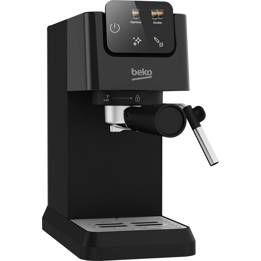 Espressor manual BEKO CaffeExperto CEP5302B, 1.1l, 1628W, 15 bar, negru