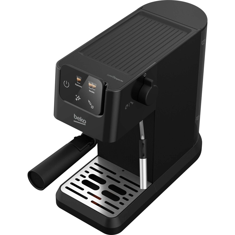 Espressor manual BEKO CaffeExperto CEP5302B, 1.1l, 1628W, 15 bar, negru