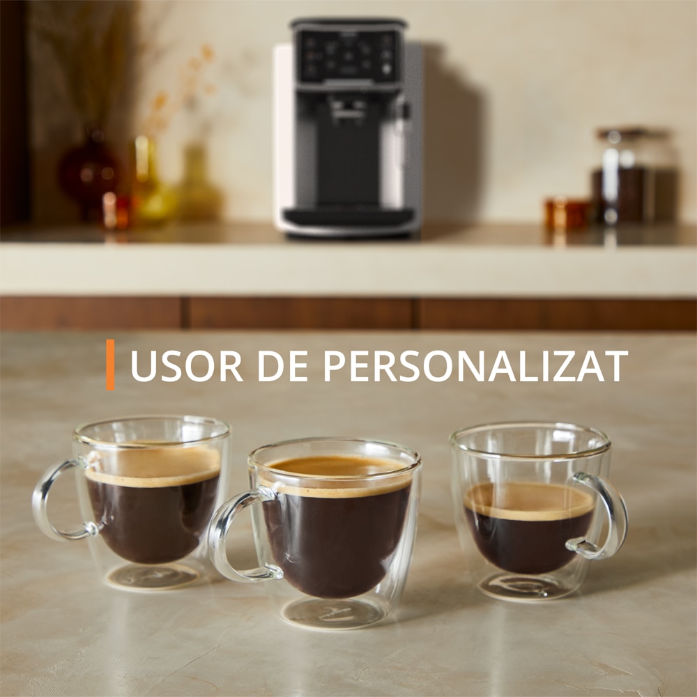 Espressor automat KRUPS Sensation EA910E10, 1.7l, 1450W, 15 bar, argintiu-negru