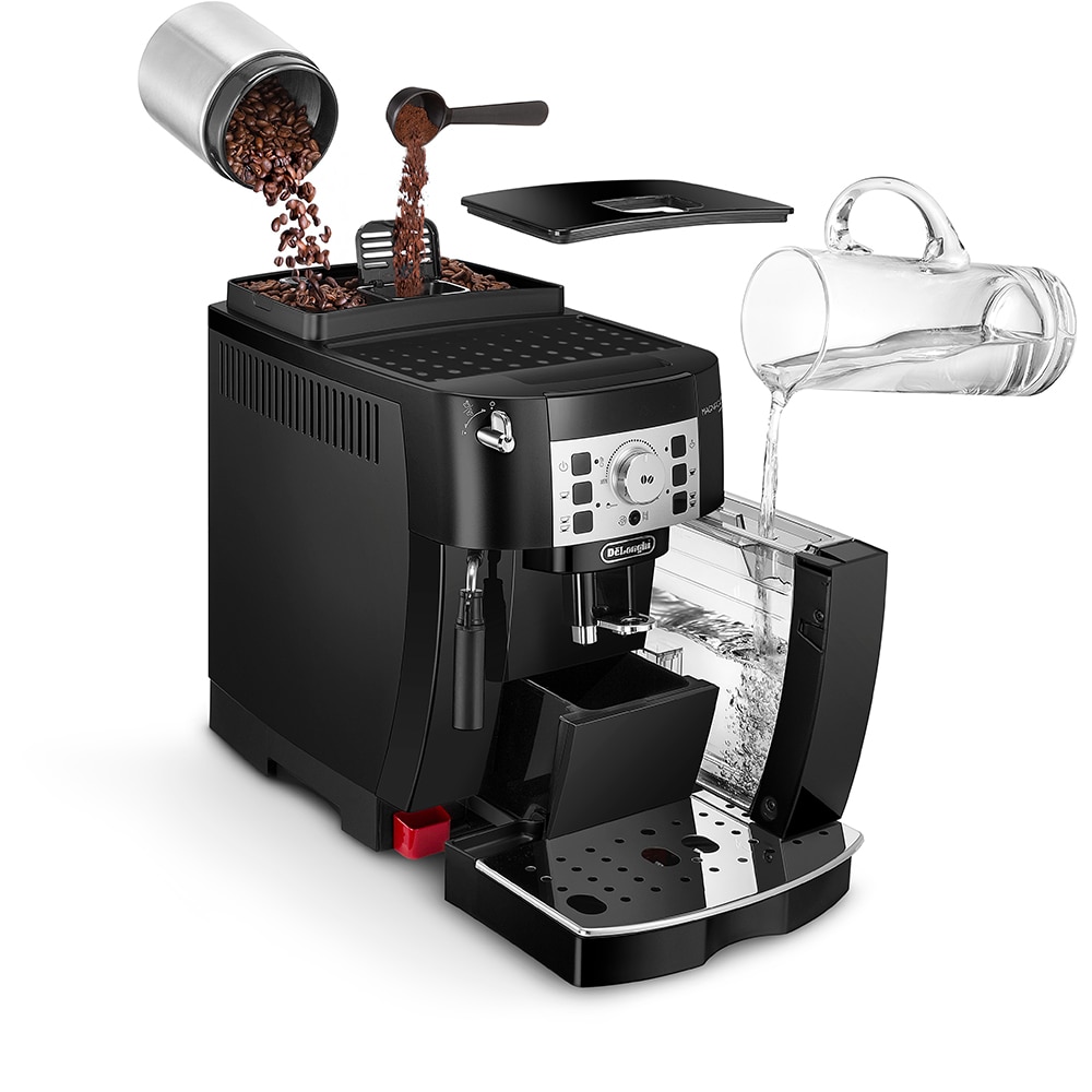 Espressor automat DELONGHI Magnifica S ECAM22.115.B, 1.8l, 1450W, 15 bar, negru-argintiu