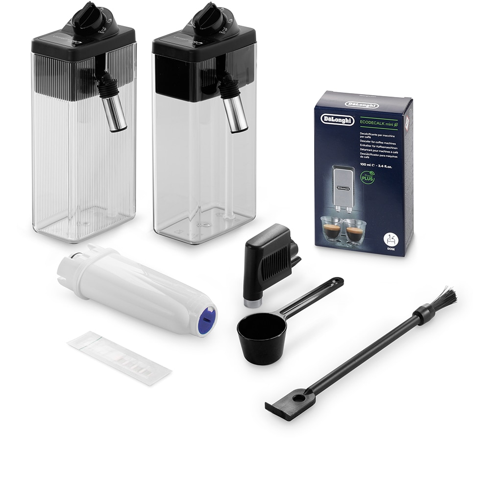 Espressor automat DELONGHI Dinamica Plus ECAM380.95.TB, 1.8l, 1450W, 15 bar, gri inchis-negru