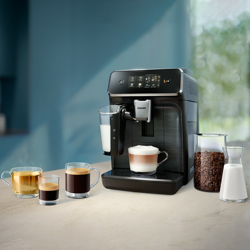 Espressor automat PHILIPS Seria 2300 EP2331/10, 1.8l, 1500W, 15 bar, negru