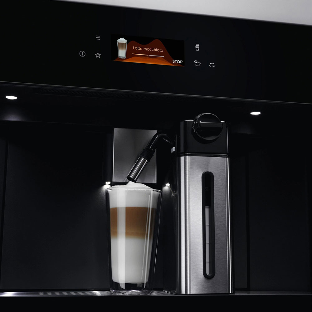 Espressor automat incorporabil ELECTROLUX KBC85Z, 2.5l, 1350W, negru