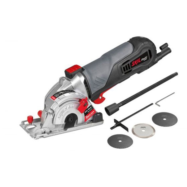 Fierastrau circular SKIL mini F0155330AA, 600W, 6000RPM, disc 85 x 10mm, adancime 28.5mm, 2 panze