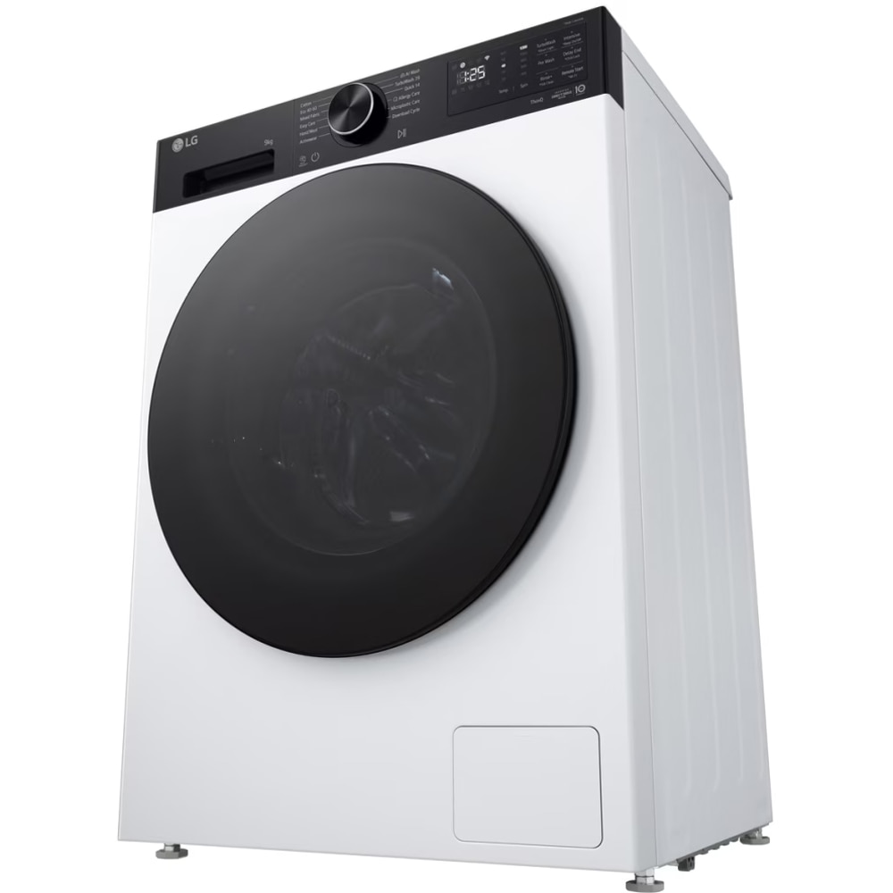 Masina de spalat rufe frontala LG F2X50S9TKB, AI Direct Drive, 9 kg, 1200rpm, Clasa A, alb