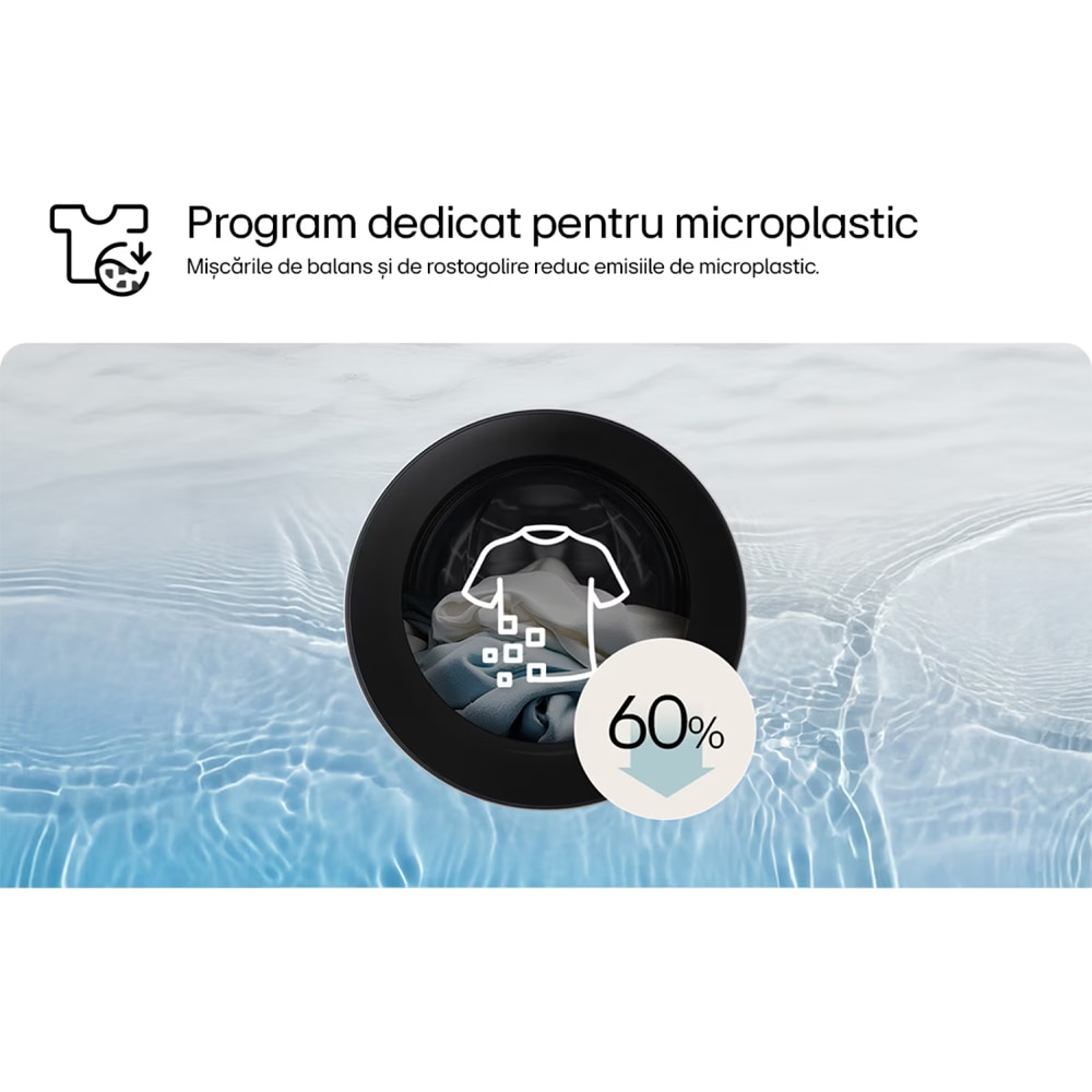 Masina de spalat rufe frontala LG F2X50S9TKB, AI Direct Drive, 9 kg, 1200rpm, Clasa A, alb