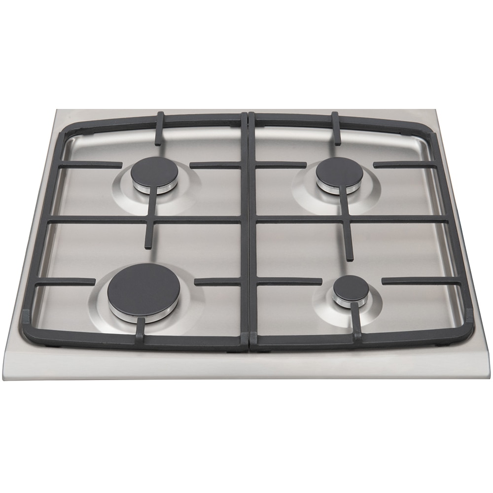 Aragaz HANSA FCGS61129H, 4 arzatoare, Gaz, L 60 cm, inox