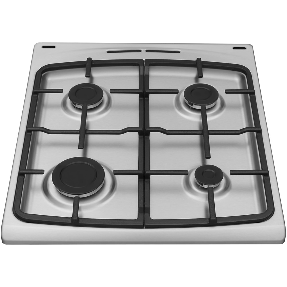 Aragaz HANSA FCGX52029H, 4 arzatoare, Gaz, L 50 cm, Grill, inox