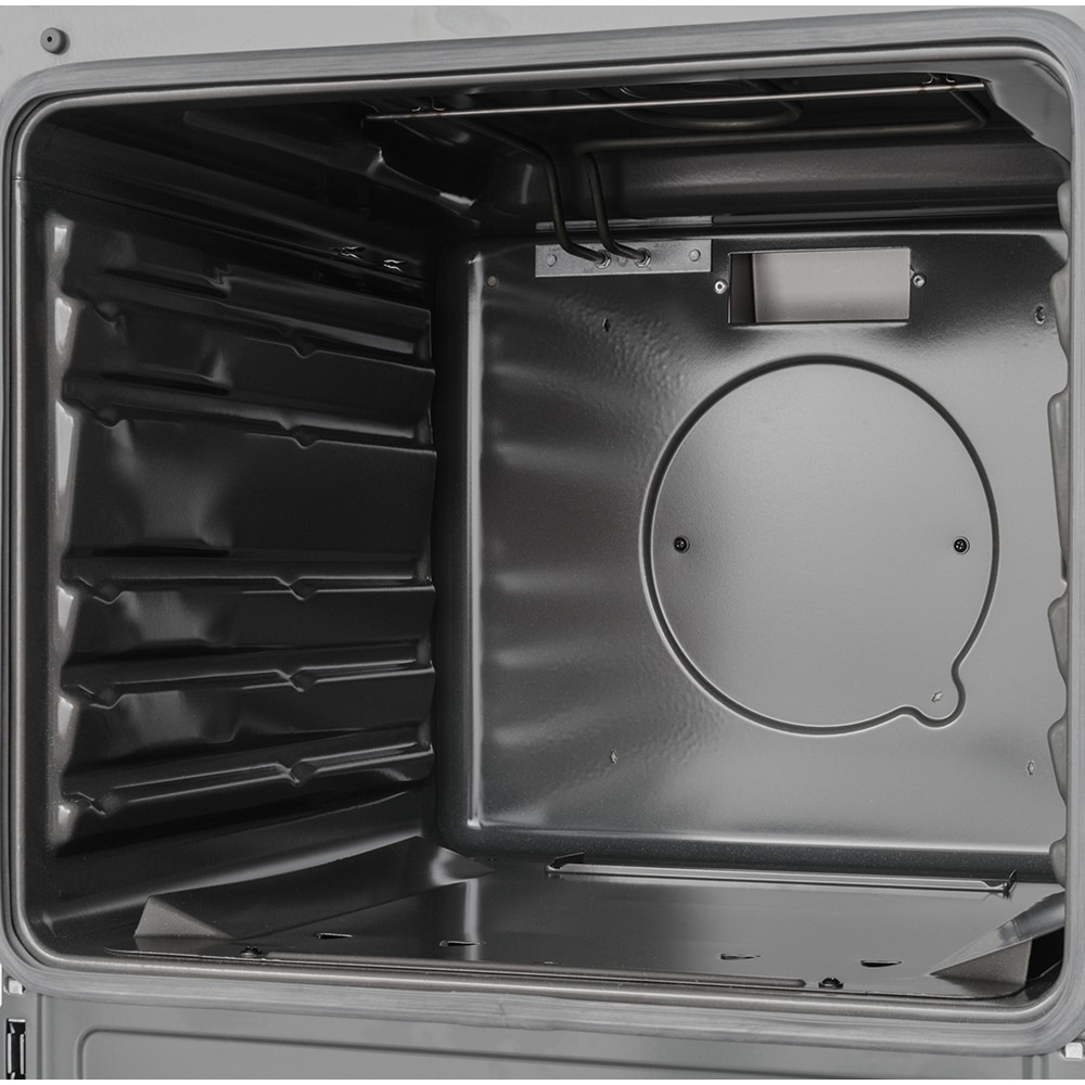 Aragaz HANSA FCGX52029H, 4 arzatoare, Gaz, L 50 cm, Grill, inox