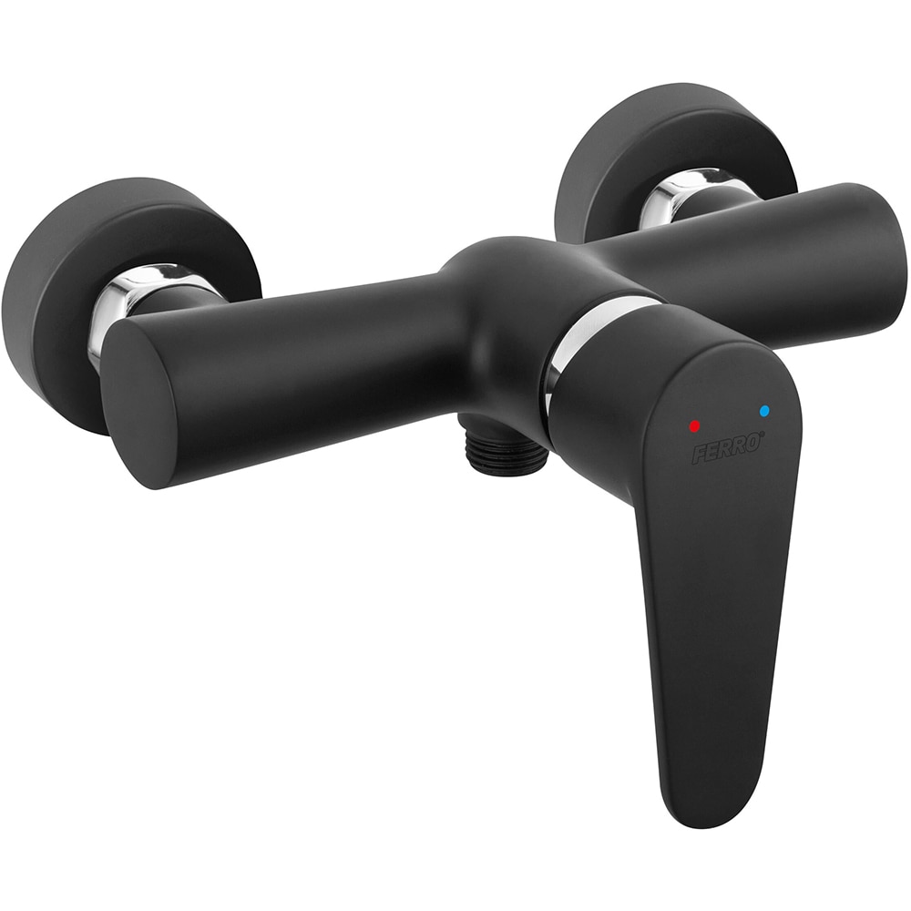 Baterie dus FERRO Algeo BAG7BL, alama sanitara, negru