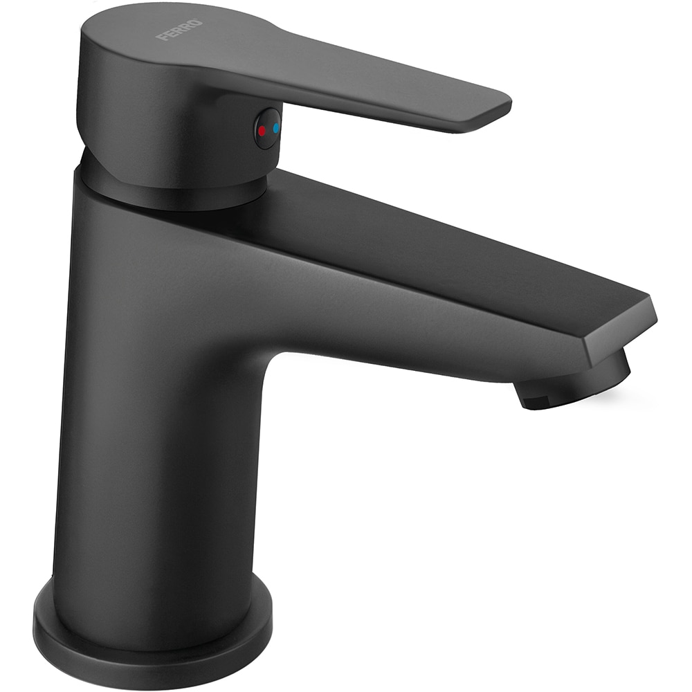 Baterie lavoar FERRO Ritto BTR2BL, alama sanitara, negru