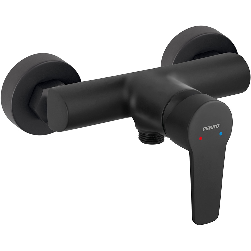 Baterie dus FERRO Ritto BTR7BL, alama sanitara, negru