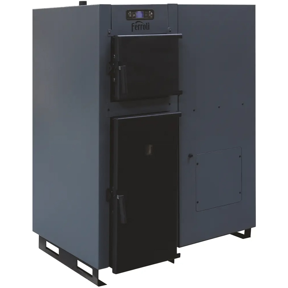 Cazan combutibil solid FERROLI Biopellet Combi, 35 kW, 87 x 95 x 135 cm