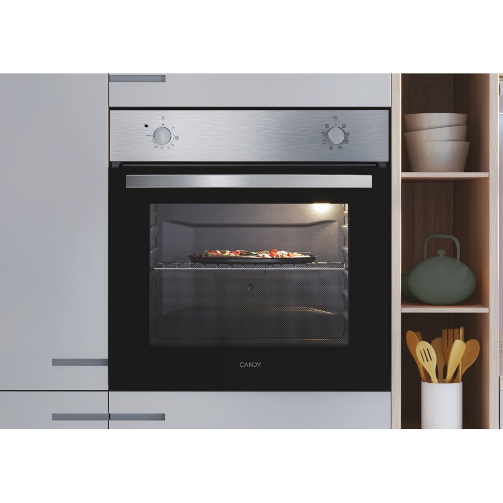 Cuptor incorporabil CANDY Idea FIDC X100, Electric, 70 l, Clasa A, negru