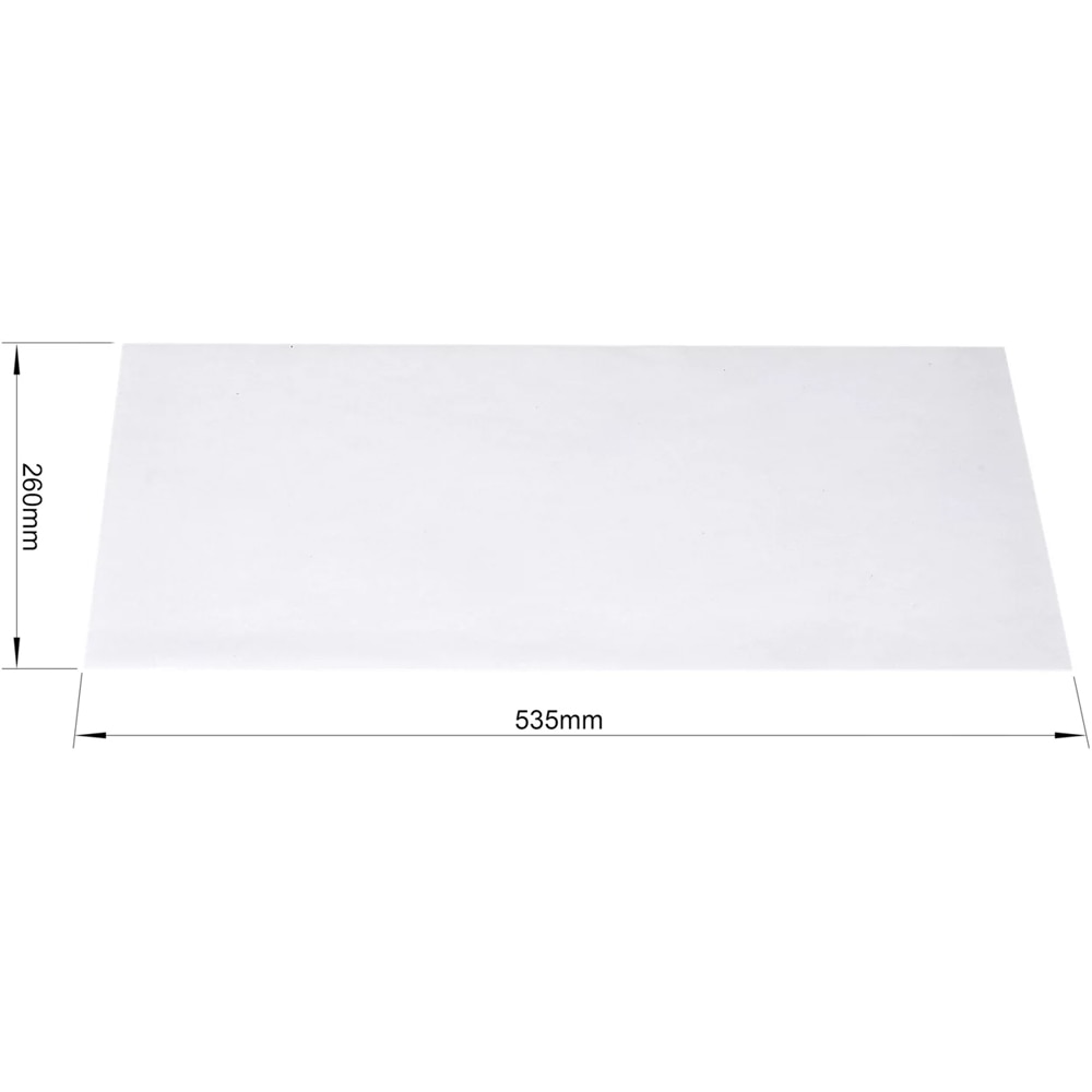 Filtru bumbac pentru hota ACRFILT152, 535 x 260 mm, alb