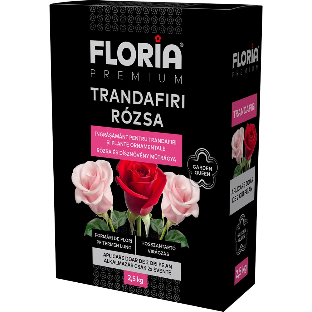 Ingrasamnat mineral trandafiri, FLORIA Premium, 2.5Kg