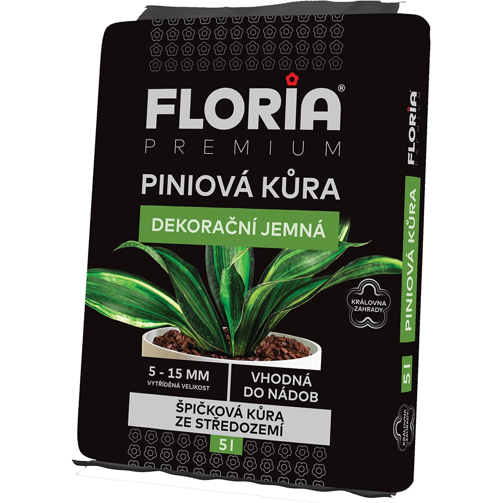Substrat FLORIA Scoarta de pin mediteranean, 5-15mm, 5L