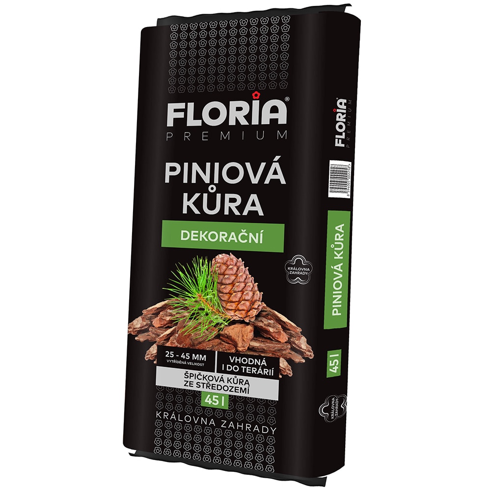 Sustrat FLORIA Scoarta de pin mediteranea, 25-45mm, 45L