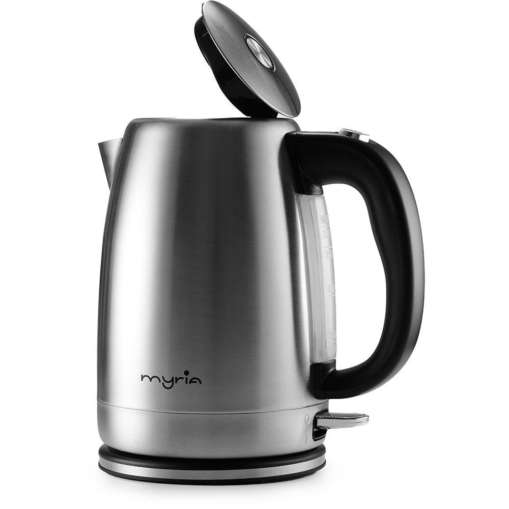 Fierbator apa MYRIA MY4431, 1.7l, 2200W, argintiu-negru 