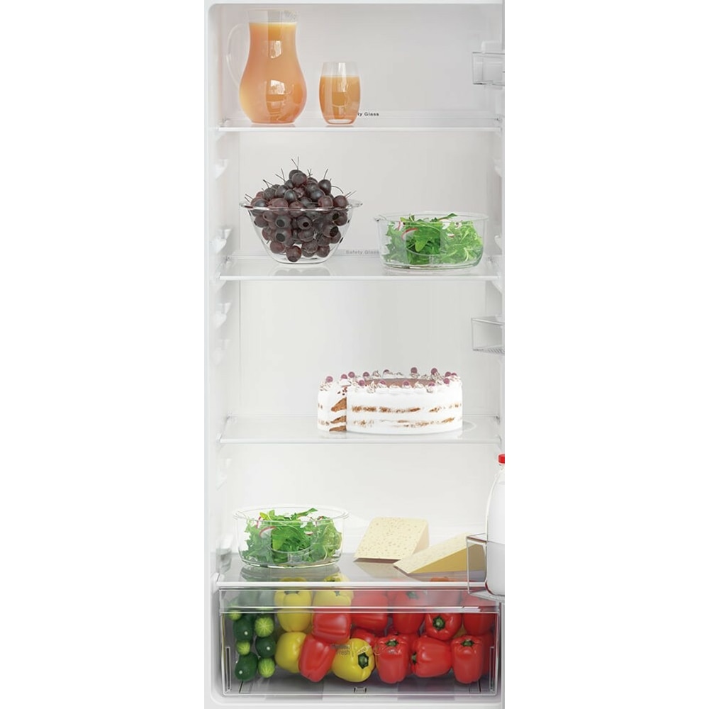 Frigider cu doua usi ARCTIC AD54280M40S, 250 l, H 160.6 cm, Clasa E, argintiu