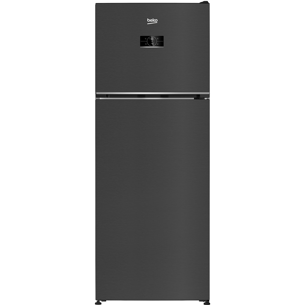Frigider cu doua usi BEKO B5RDNE504LXBR, No Frost, 477 l, H 186.5 cm, Clasa E, dark inox