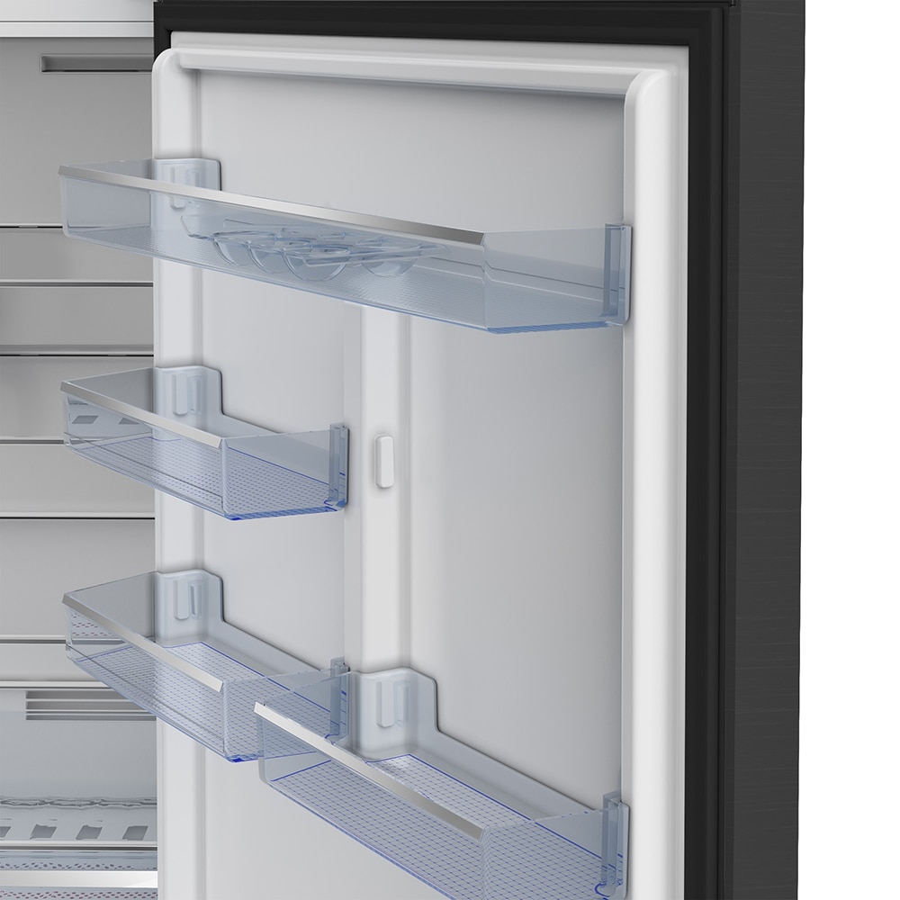 Frigider cu doua usi BEKO B5RDNE504LXBR, No Frost, 477 l, H 186.5 cm, Clasa E, dark inox