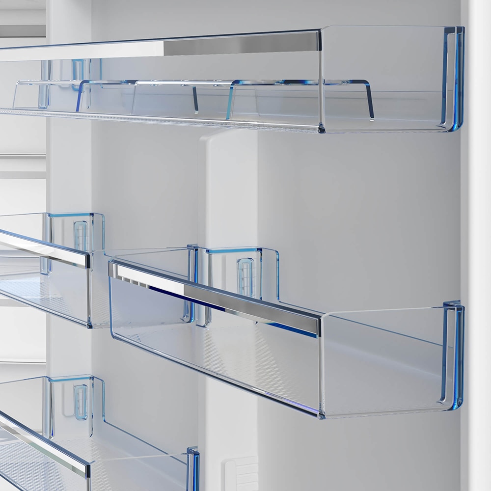 Frigider cu doua usi BEKO B5RDNE594ZXB, No Frost, 557 l, H 186 cm, Clasa E, inox