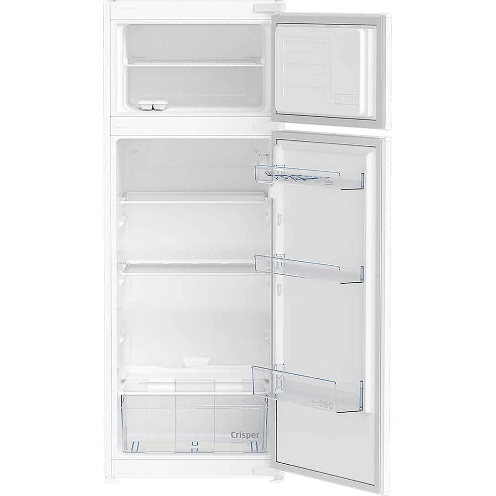 Frigider incorporabil cu doua usi BEKO BDSA250K4SN, 220 l, H 145 cm, Clasa E