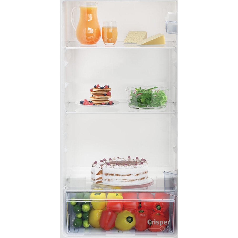 Frigider incorporabil cu doua usi BEKO BDSA250K4SN, 220 l, H 145 cm, Clasa E