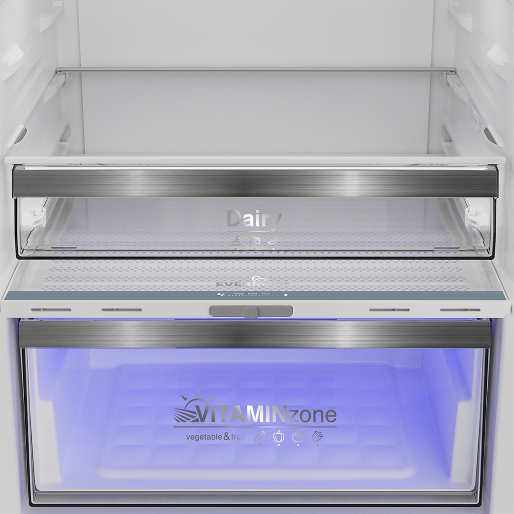 Frigider cu doua usi GRUNDIG GDPN67830LXW, No Frost, 477 l, 186.5 cm, Clasa D, argintiu