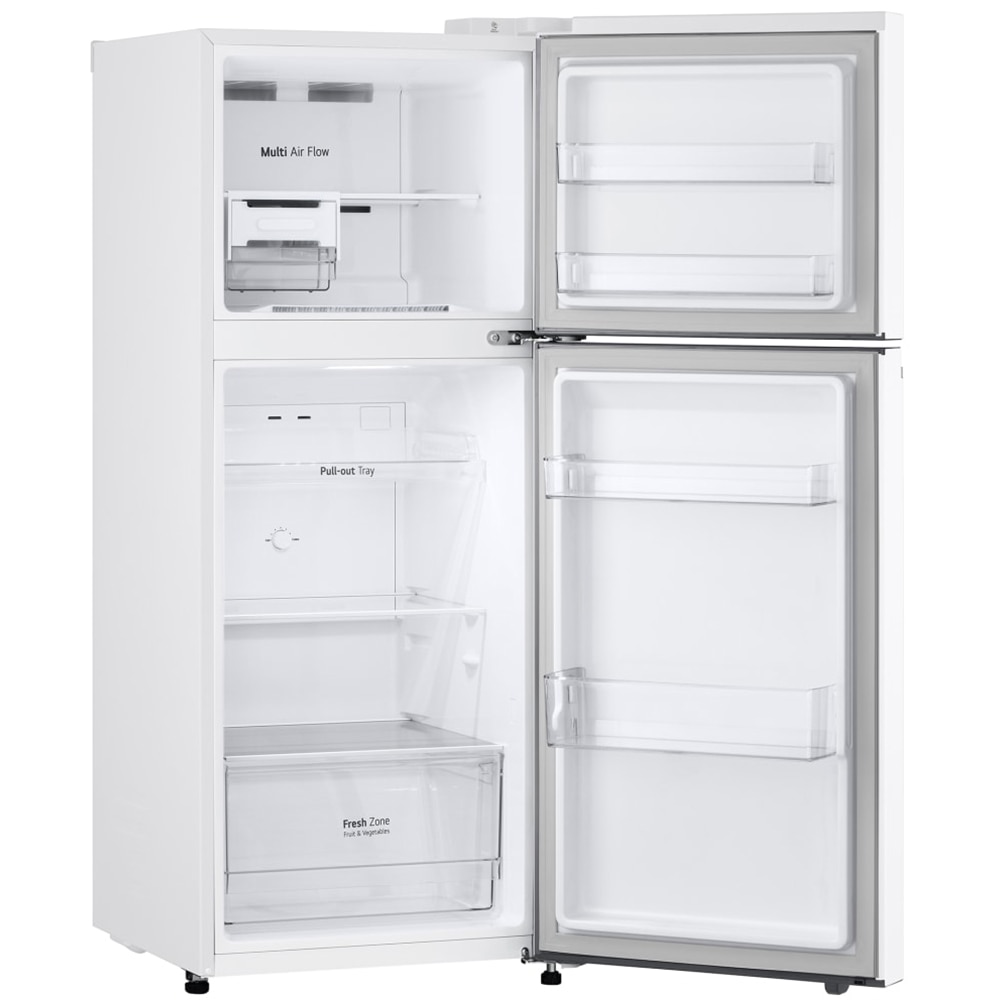 Frigider cu doua usi LG GTBV22SWGKD, Total No Frost, 217 l, H 145 cm, Clasa E, alb