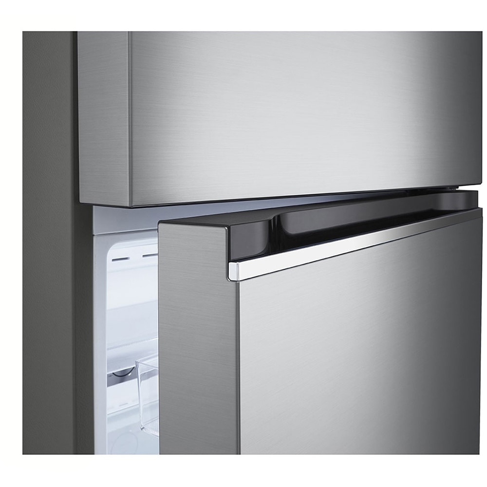 Frigider cu doua usi LG GTBV36PZGKD, No Frost, 395 l, H 176 cm, Clasa E, argintiu