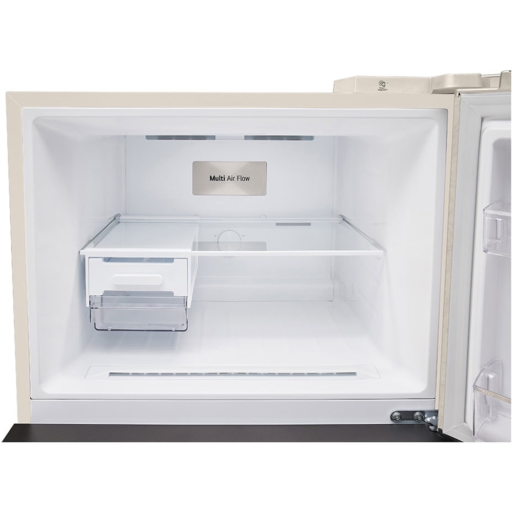 Frigider cu doua usi LG GTBV44SEBKD, No Frost, 461 l, H 185 cm, Clasa E, Wi-Fi, bej