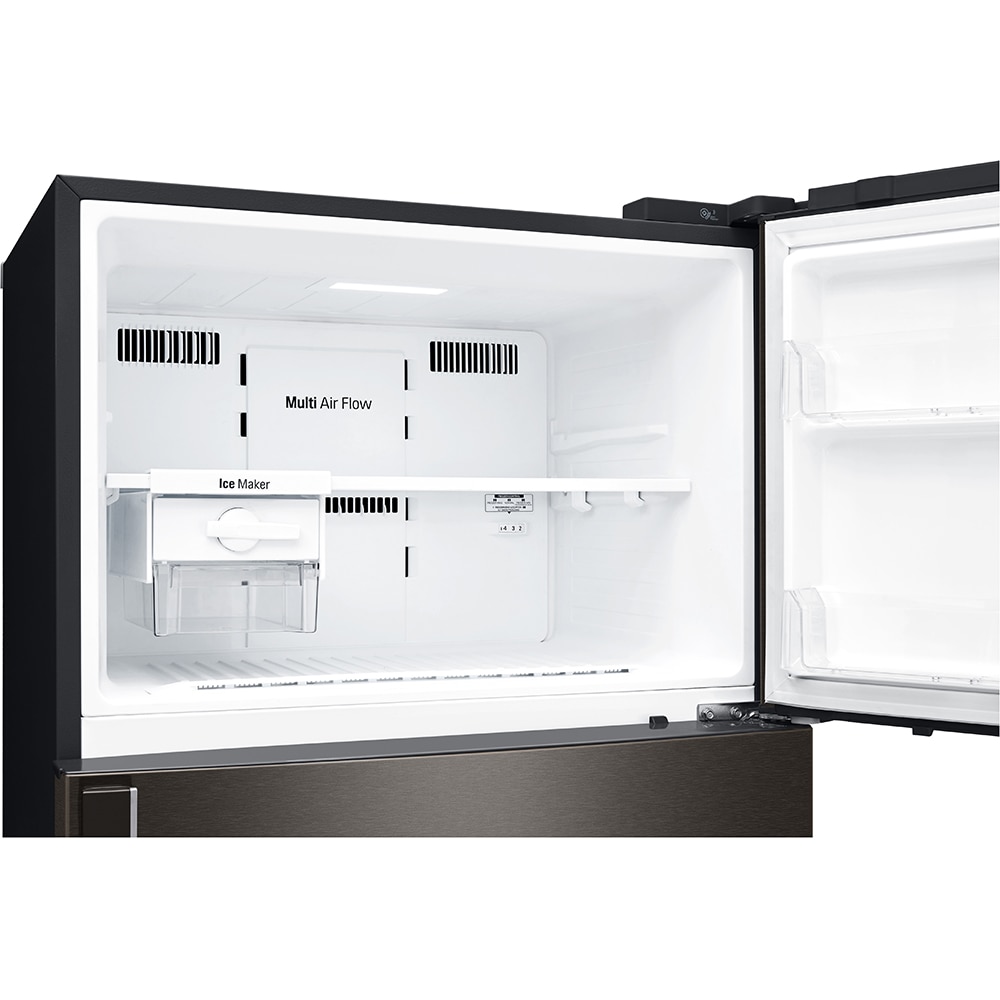 Frigider cu doua usi LG GTF744BLPED, No Frost, 509 l, H 180 cm, Clasa E, negru