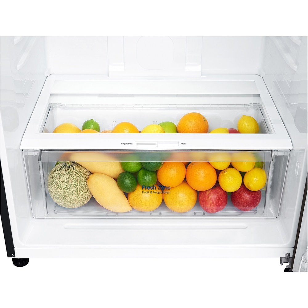 Frigider cu doua usi LG GTF744BLPED, No Frost, 509 l, H 180 cm, Clasa E, negru