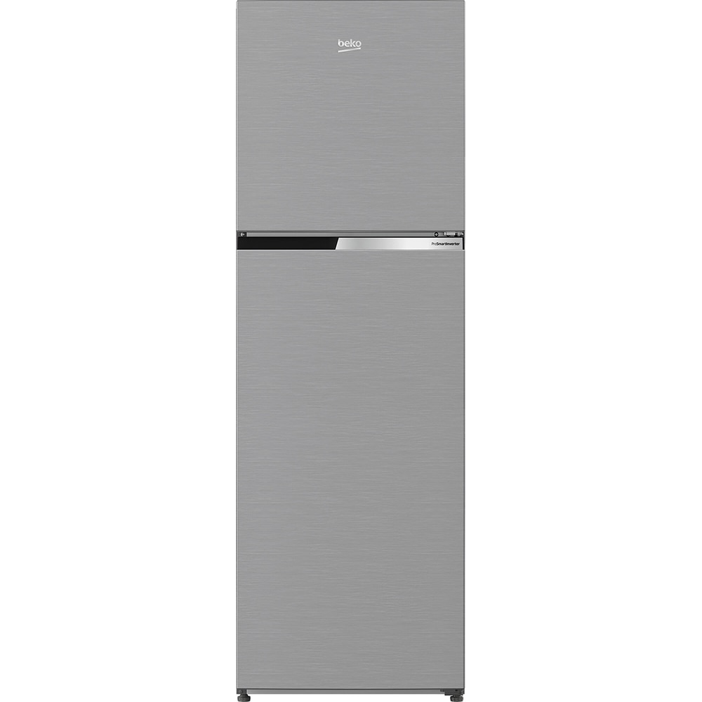 Frigider cu doua usi BEKO RDNT271I40XBN, No Frost, 250 l, H 165 cm, Clasa E, argintiu