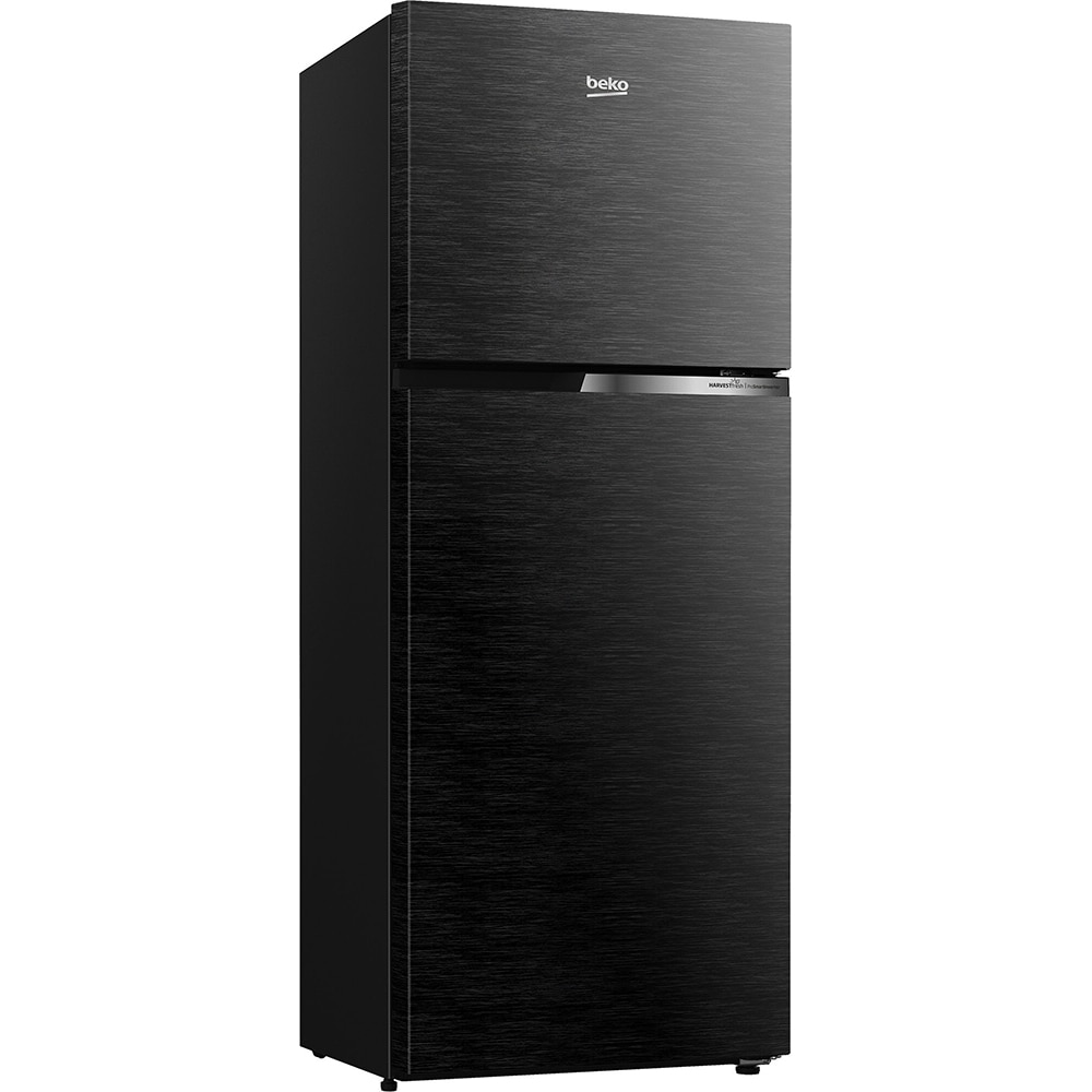 Frigider cu doua usi BEKO RDNT401I40SWBN, No Frost, 375 l, H 172 cm, Clasa E, negru