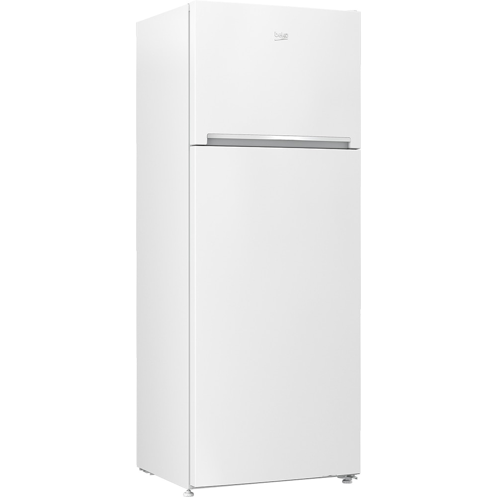 Frigider cu doua usi BEKO RDSE465K40WN, 437 l, H 185 cm, Clasa E, alb