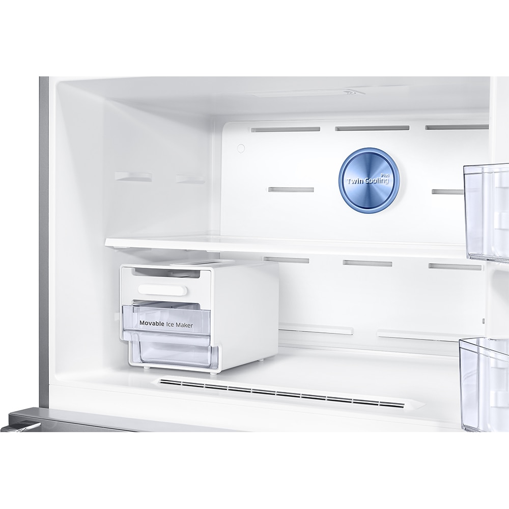 Frigider cu doua usi SAMSUNG RT58K710RSL/EO, No Frost, 585 l, H 178 cm, Clasa E, Wi-Fi, Dozator apa, inox