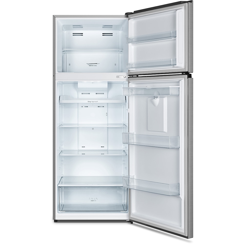 Frigider cu doua usi HISENSE RT600N4WC2, Total No Frost, 467 l, H 185 cm, Clasa E, Dozator apa, argintiu