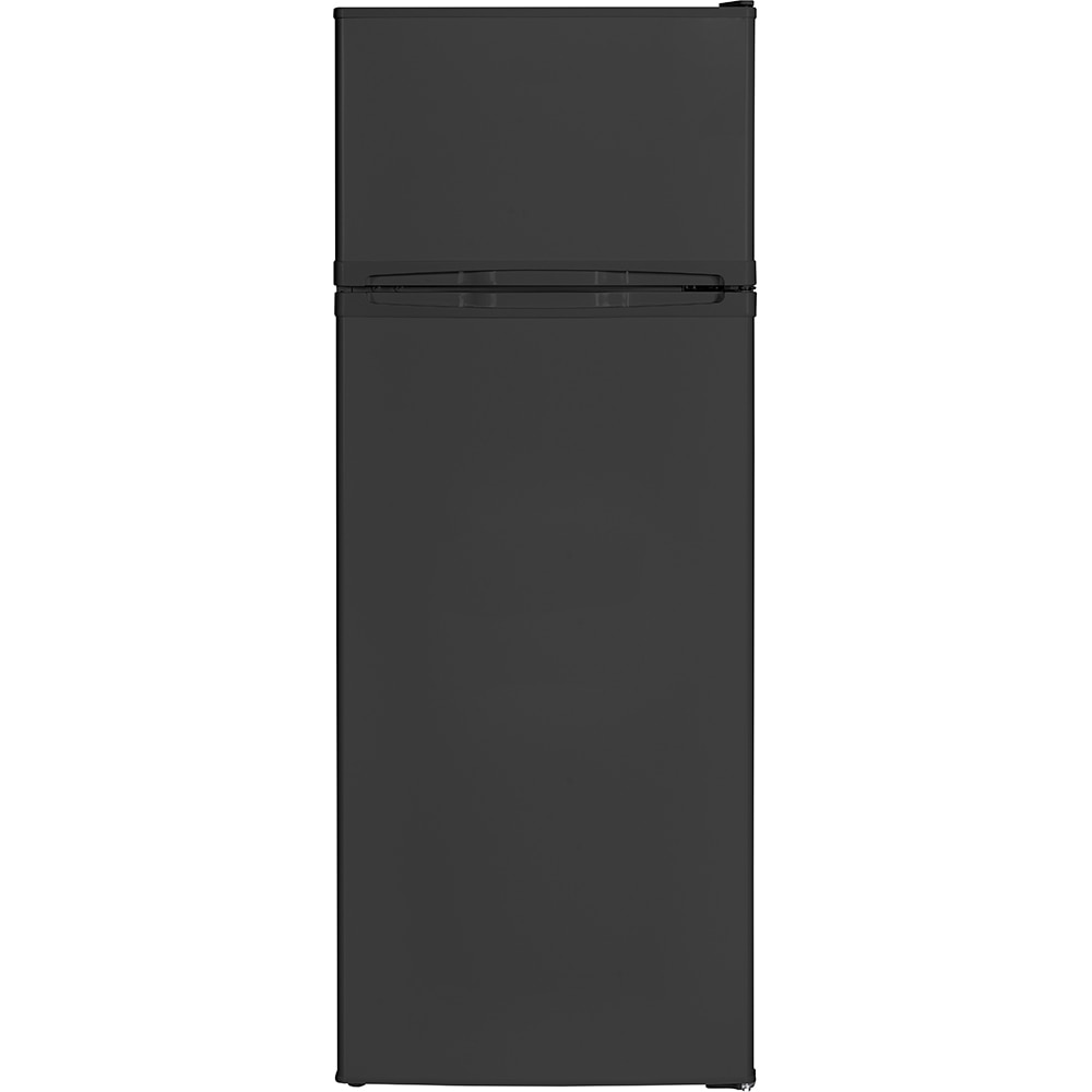 Frigider cu doua usi VORTEX VDD21SBK02H, 206 l, H 143 cm, Clasa E, negru