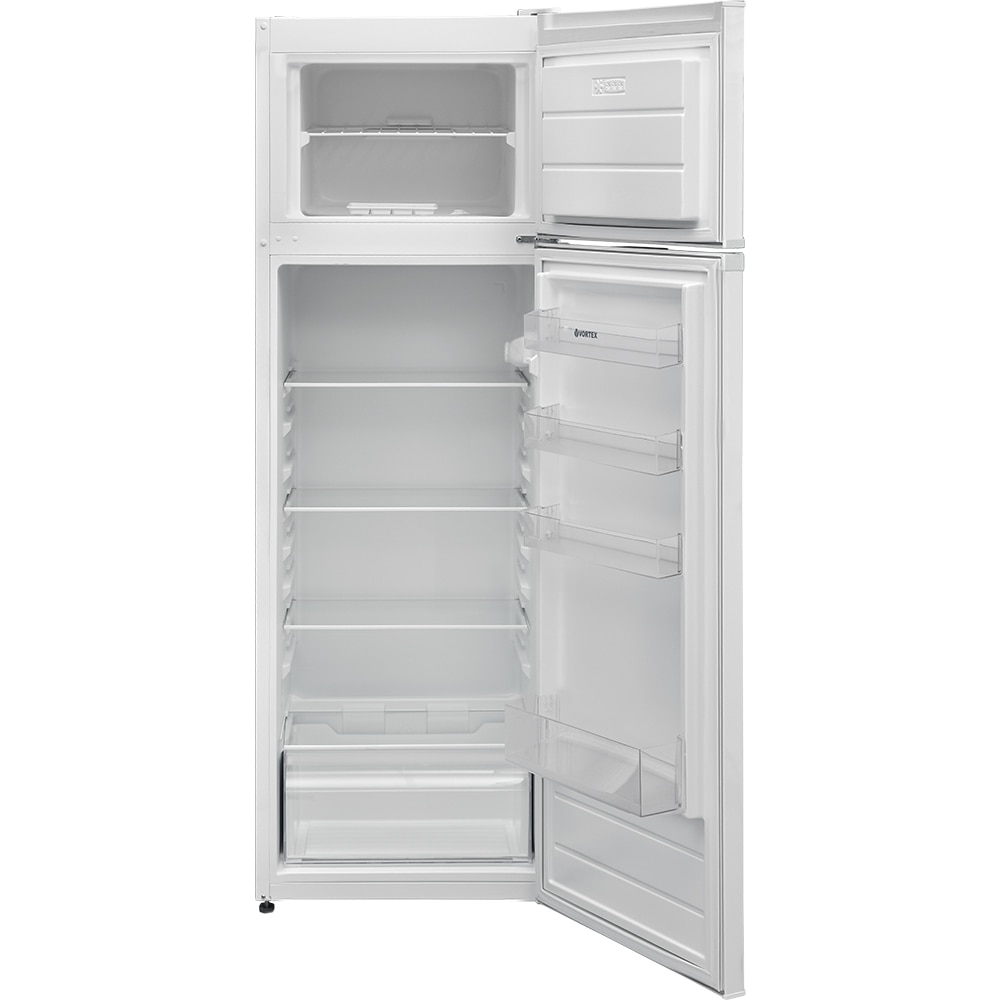 Frigider cu doua usi VORTEX VDD24SWH02V, 243 l, H 161 cm, Clasa E, alb