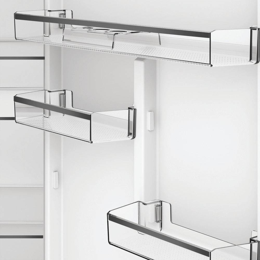 Frigider cu doua usi WHIRLPOOL WHD2 6473 X5E, Total No Frost, 477 l, H 186.5 cm, Clasa D, inox