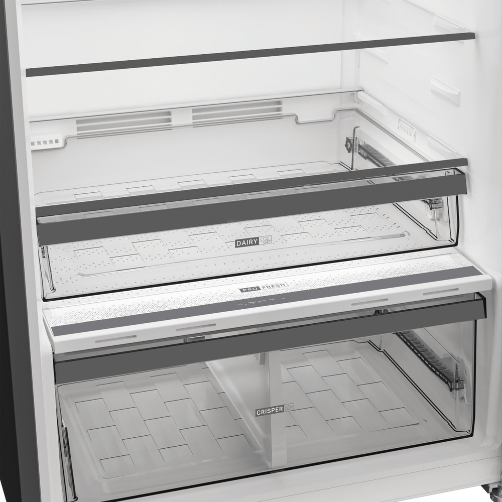 Frigider cu doua usi WHIRLPOOL WHD2 6473 X5E, Total No Frost, 477 l, H 186.5 cm, Clasa D, inox