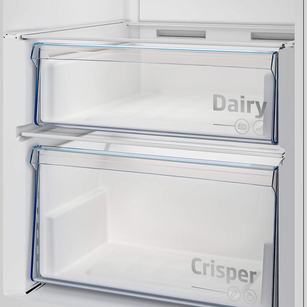 Frigider cu o usa BEKO B1RMLNE444XB, No Frost, 365 l, H 186.5 cm, Clasa E, argintiu