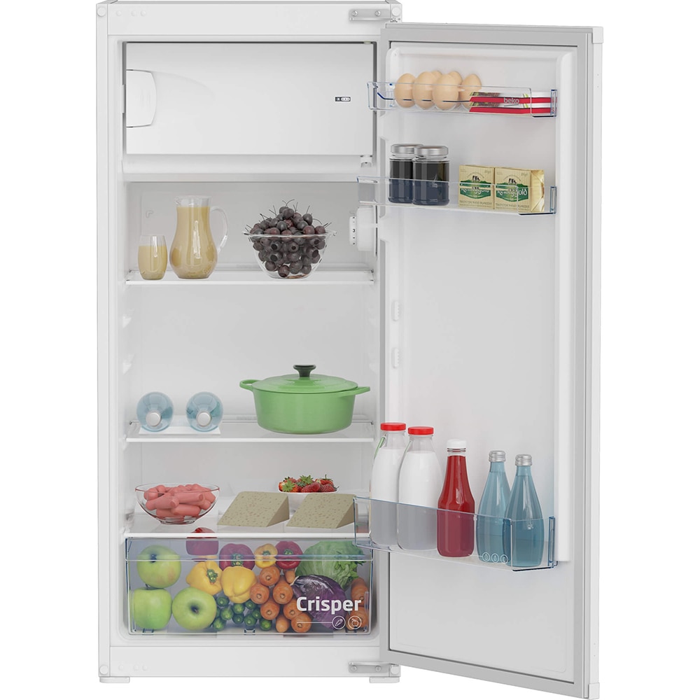 Frigider incorporabil cu o usa BEKO BSSA300M4SN, 175 l, H 121 cm, Clasa E