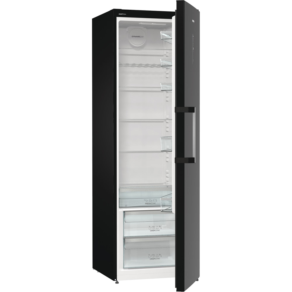 Frigider cu o usa GORENJE R619EABK6, 398 l, H 185 cm, Clasa E, negru