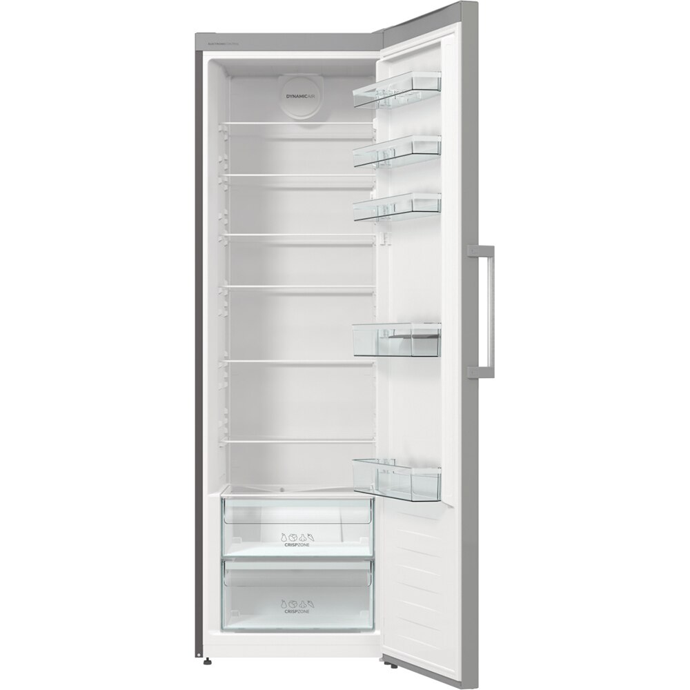 Frigider cu o usa GORENJE R619EES5, 398 l, H 185 cm, Clasa E, argintiu