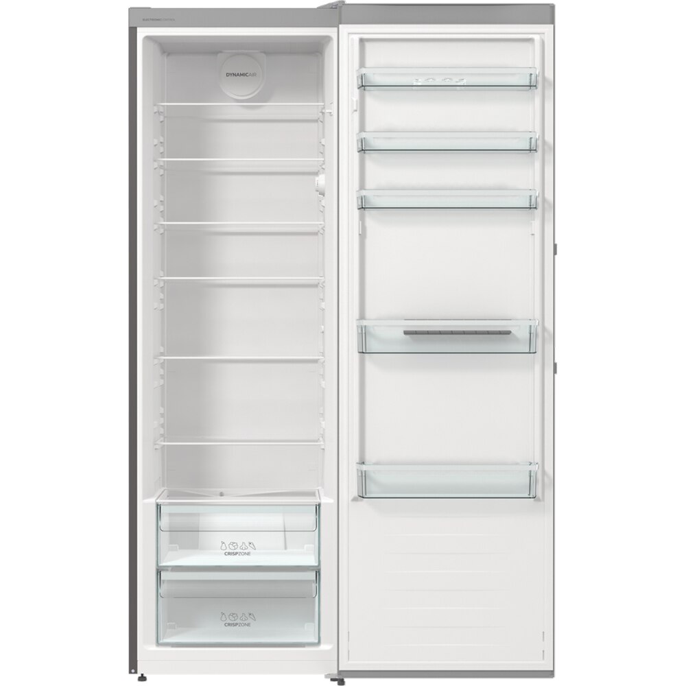 Frigider cu o usa GORENJE R619EES5, 398 l, H 185 cm, Clasa E, argintiu